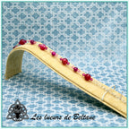 Bracelet Pierre et cristal (17cm)