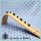 Bracelet Pierre et cristal (17cm)