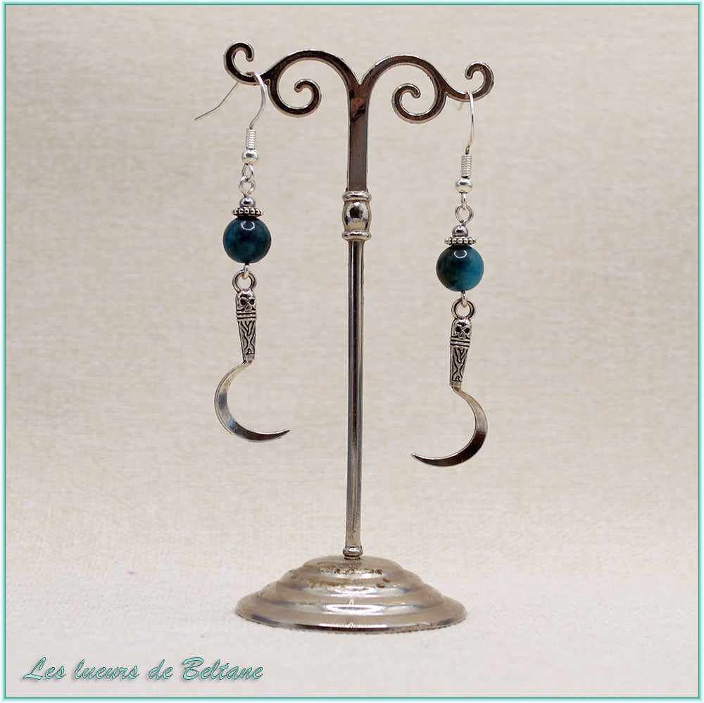 Boucles d'oreilles Ankou