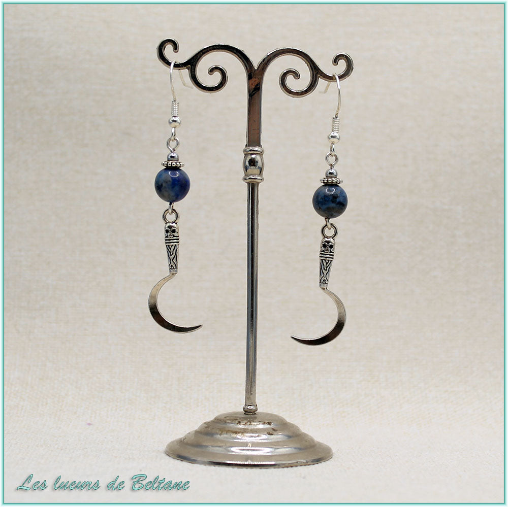 Boucles d'oreilles Ankou