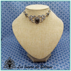 Collier Erell, pierre de labradorite