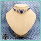 Collier Erell, pierre de lapis-lazuli