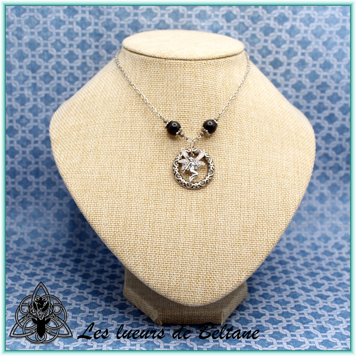 Collier fée Alanna, fait main