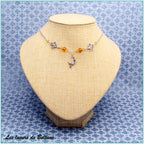 Collier Nolwenn, perles d'ambre