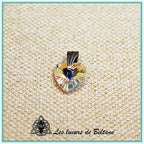 Pendentif petit cœur en cristal clair