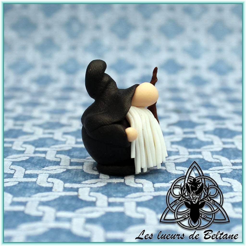 Gnomar Le Gnome Sorcier Noir