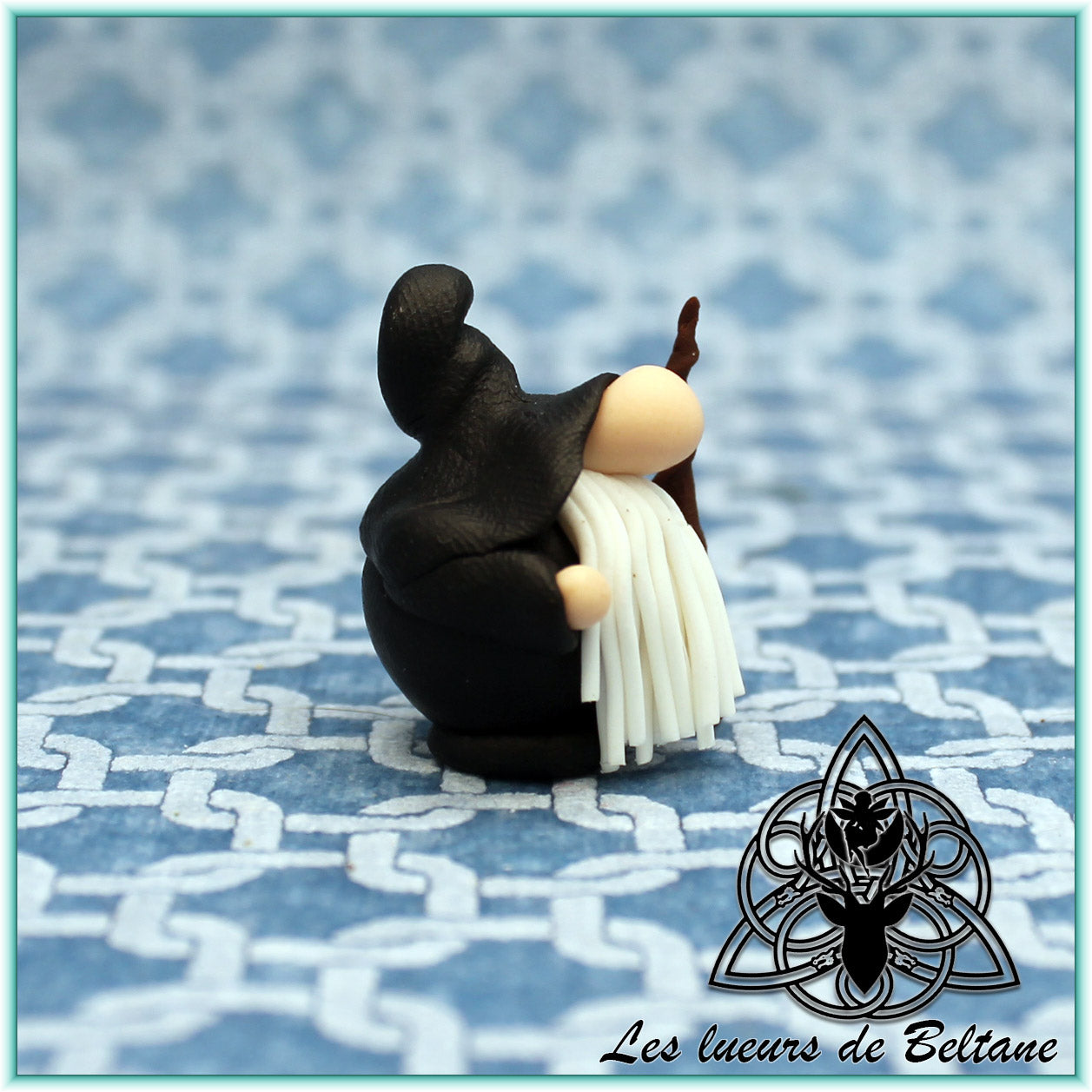 Gnomar Le Gnome Sorcier Noir