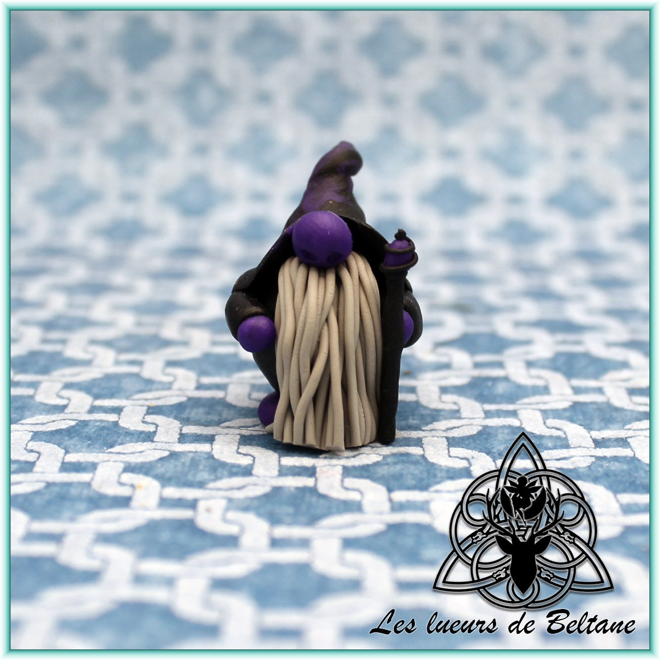 Gnomalet Le Gnome Sorcier Noir